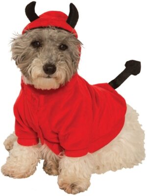 Forum Novelties 280744 Devil Hoodie Pet Costume, Small