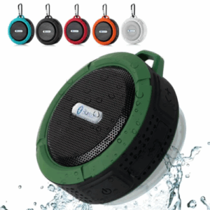 Mini Waterproof Bluetooth Speaker with Suction Cup