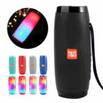 Portable Bluetooth Stereo Speaker with LED Light