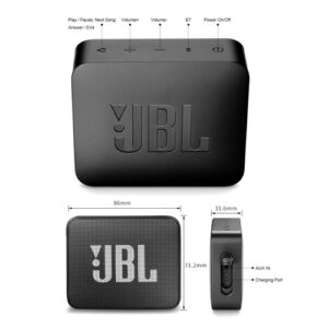 JBL GO 2 Portable Waterproof Bluetooth Speaker