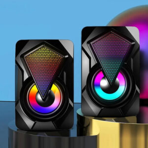 Dragon RGB Gaming Speakers — Deep Bass USB PC Speakers