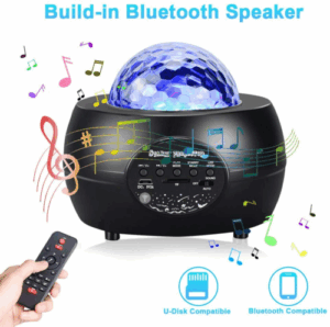 Starry Sky LED Projector with Bluetooth Speaker