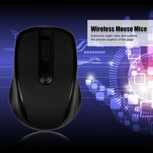 Wireless Mini Optical Mouse — 1000 DPI Compact USB Mouse